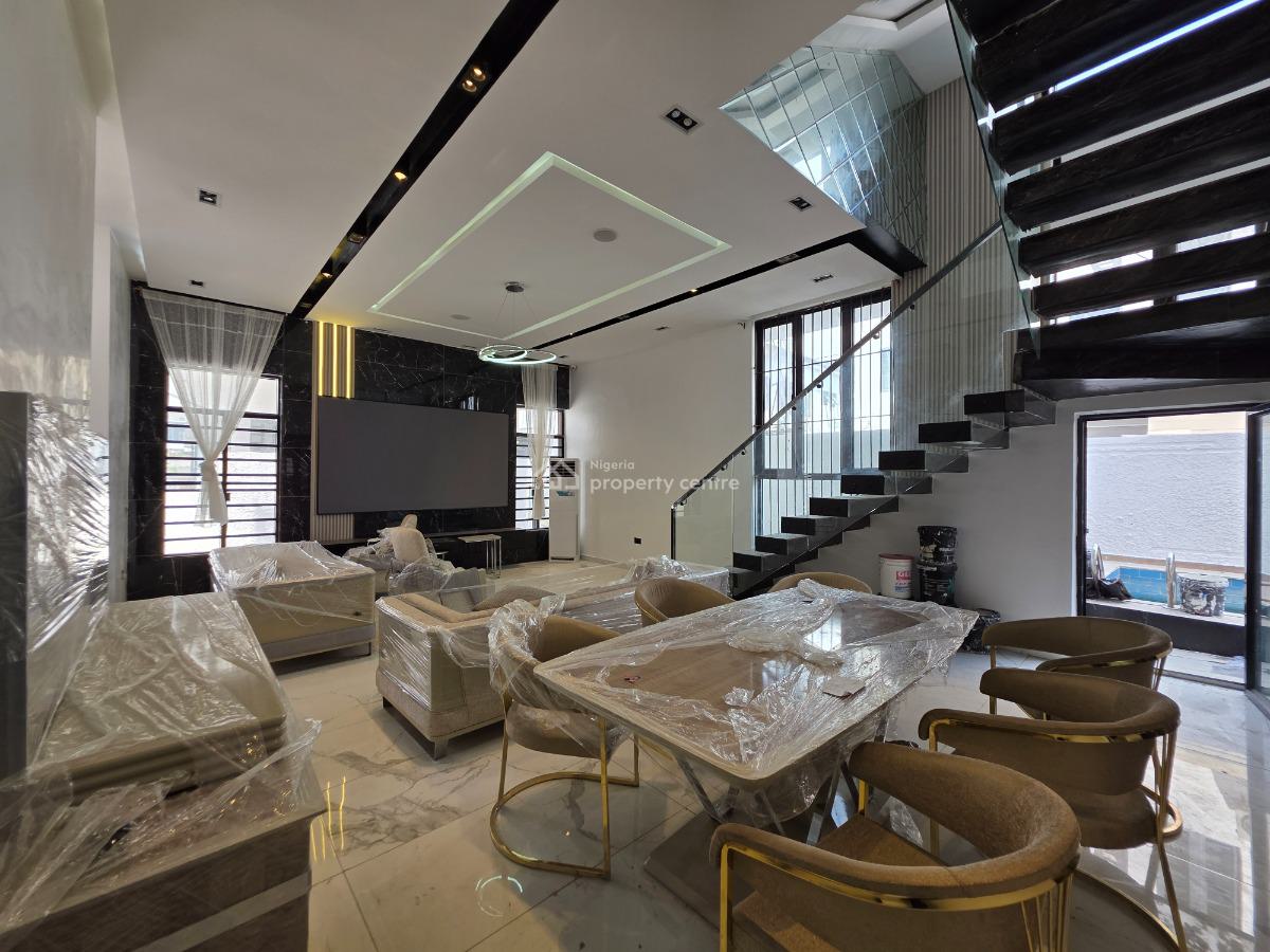 5 Bedroom Detached Duplex with Swimming Pool and Gym, Ologolo, Lekki, Lagos, Detached Duplex for Sale