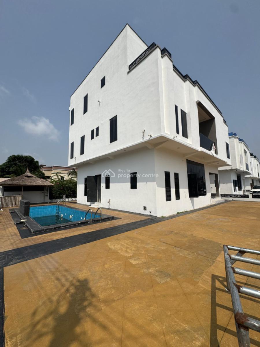Magnificent 5  Beds with a Private Pool,gym & Cinema., Osapa, Lekki, Lagos, Detached Duplex for Sale