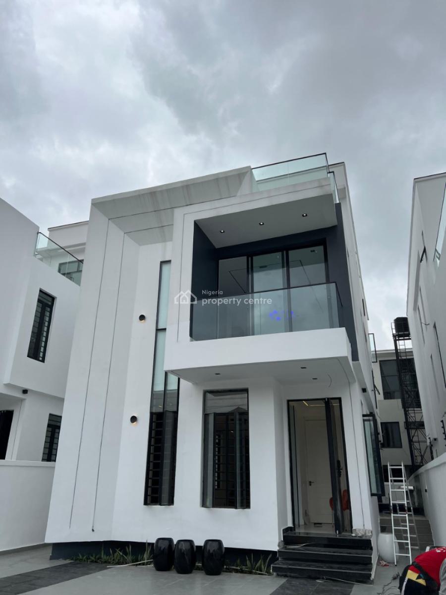 Brand New Smart Home 5bedroom Detached House with Bq , 2 Kitchens, Off Admiralty Way, Lekki Phase 1, Lekki, Lagos, Detached Duplex for Sale