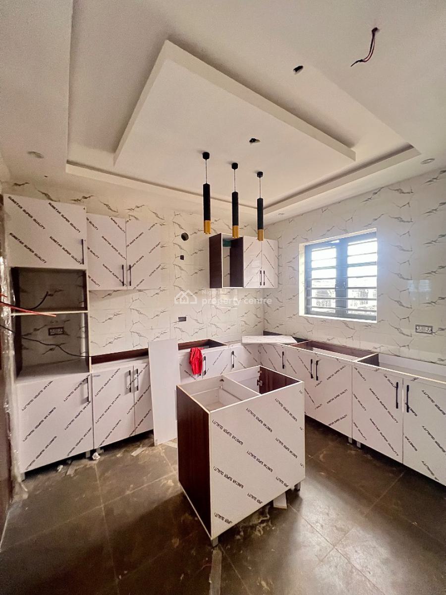 Fully Fitted 4 Bedrooms Terraced Duplex House with a Bq and Courtyard, Oregun, Ikeja, Lagos, Terraced Duplex for Sale