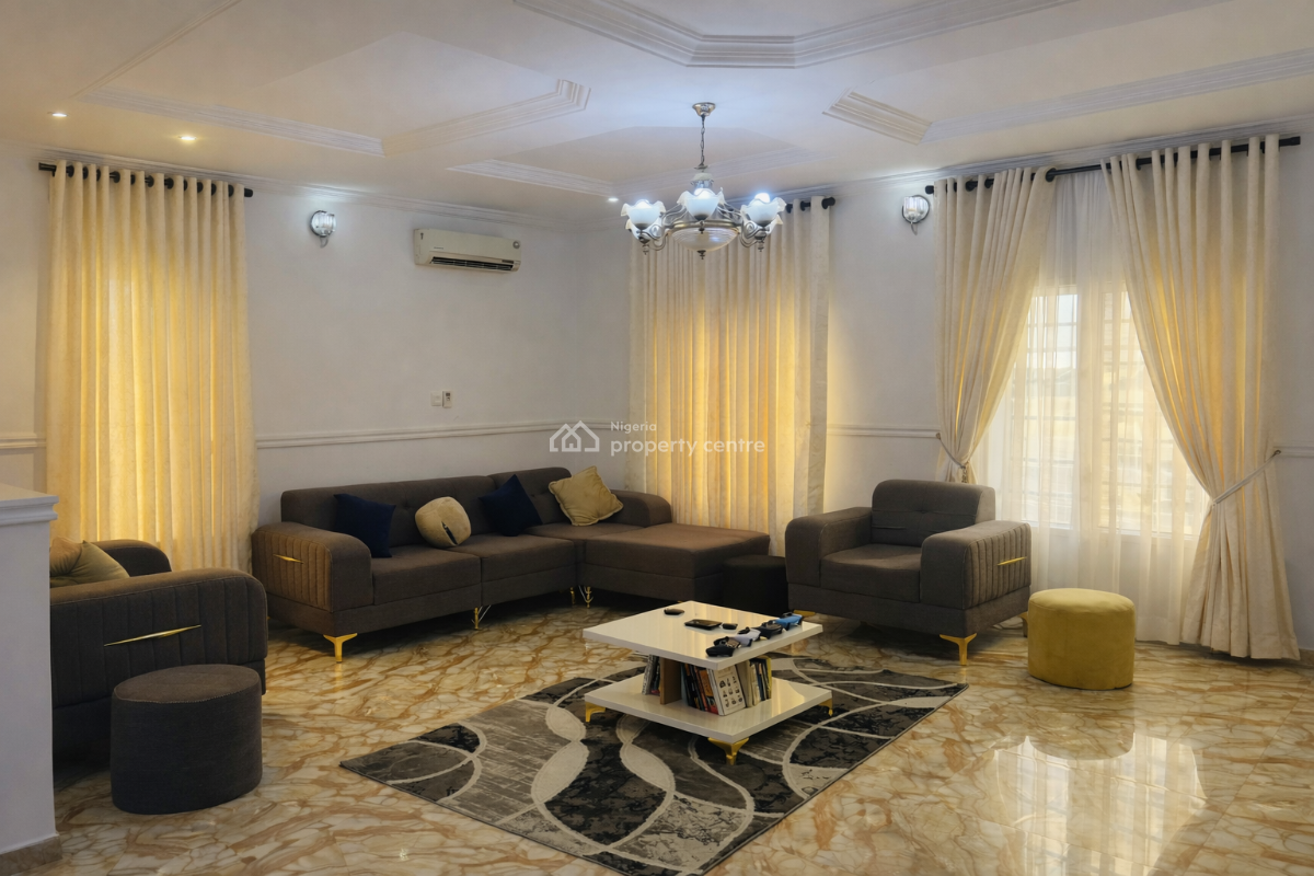 Room in a 2 Bedroom Flat, Babangana Kingibe Street, Guzape District, Abuja, Mini Flat (room and Parlour) for Rent