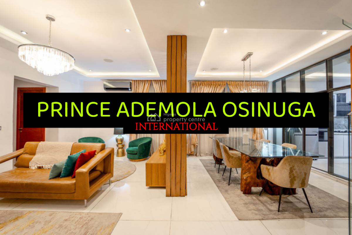 Luxury & Furnished 4 Bedroom House +bq+pool+gym, Off Banana Island Road, Ikoyi, Lagos, Detached Duplex for Rent