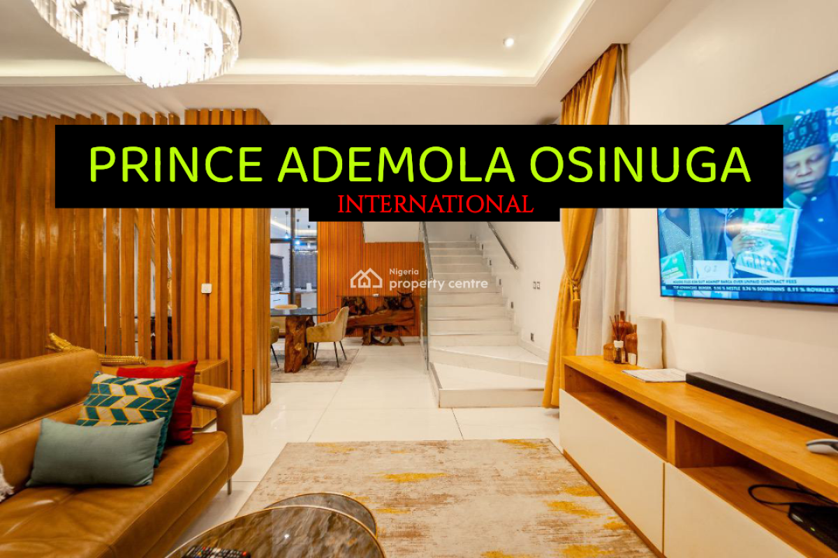 Luxury & Furnished 4 Bedroom House +bq+pool+gym, Off Banana Island Road, Ikoyi, Lagos, Detached Duplex for Rent