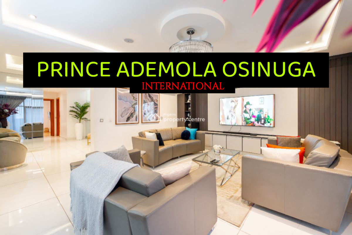 Luxury & Furnished 4 Bedroom House +bq+pool+gym, Off Banana Island Road, Ikoyi, Lagos, Detached Duplex for Rent