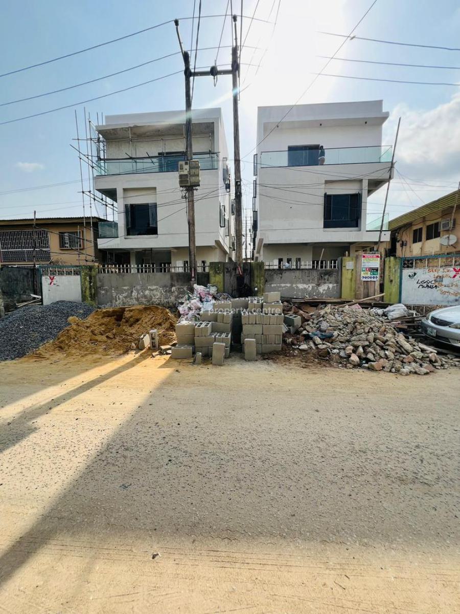 Newly Built 4 Bedroom  Detached Duplex Plus Bq in a Secured Estate, Adeniyi Jones, Ikeja, Lagos, Detached Duplex for Sale