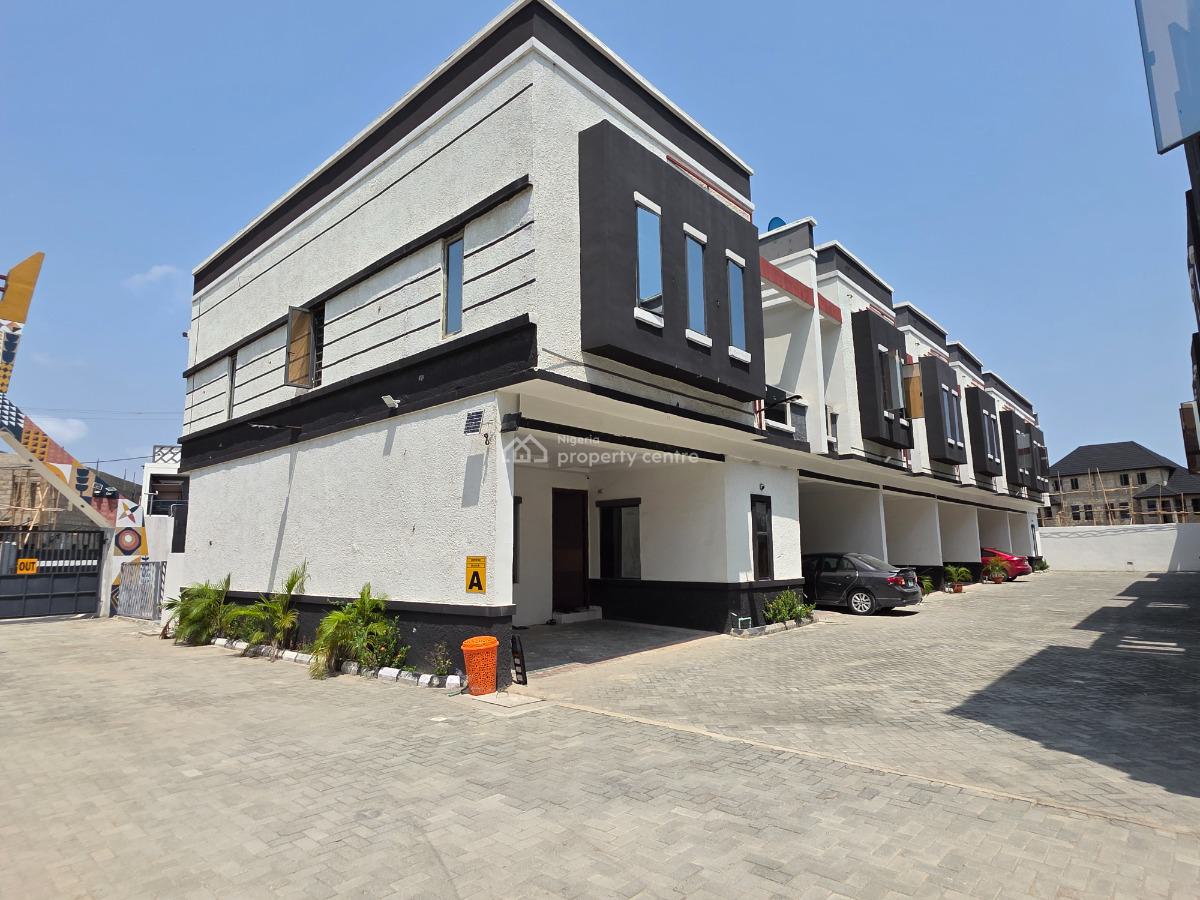 Brand New 4 Bedroom Terrace Duplex, Orchid Road, Lekki, Lagos, Terraced Duplex for Rent