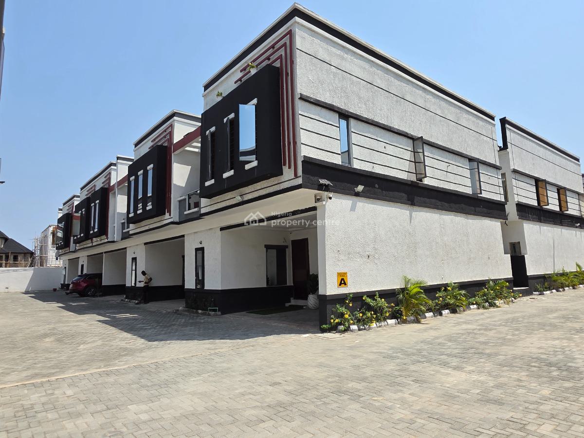 Brand New 4 Bedroom Terrace Duplex, Orchid Road, Lekki, Lagos, Terraced Duplex for Rent