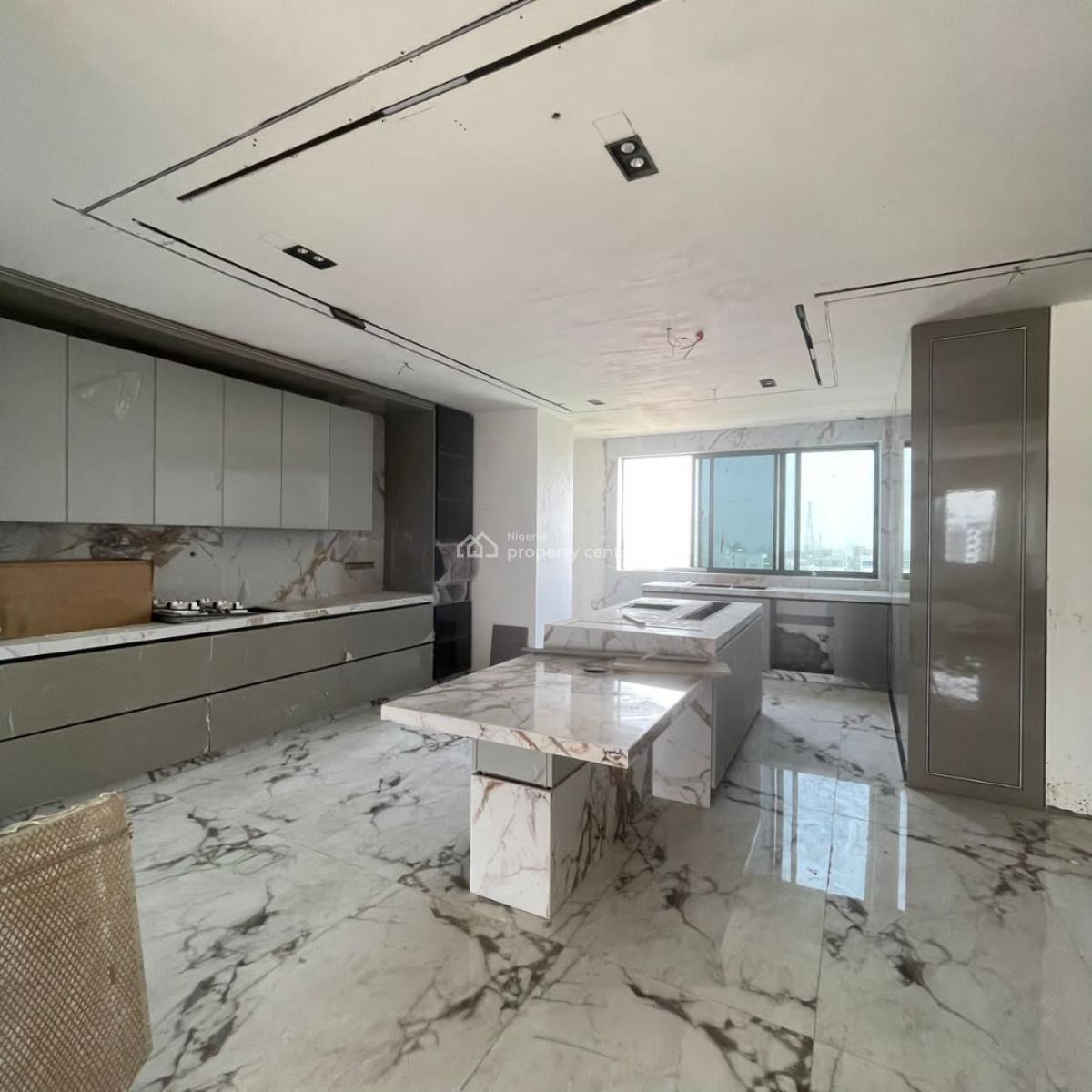 Spacious 4 Bedroom Maisonette Penthouse with Bq, Cinema & Pool, Ikoyi, Lagos, Flat / Apartment for Sale