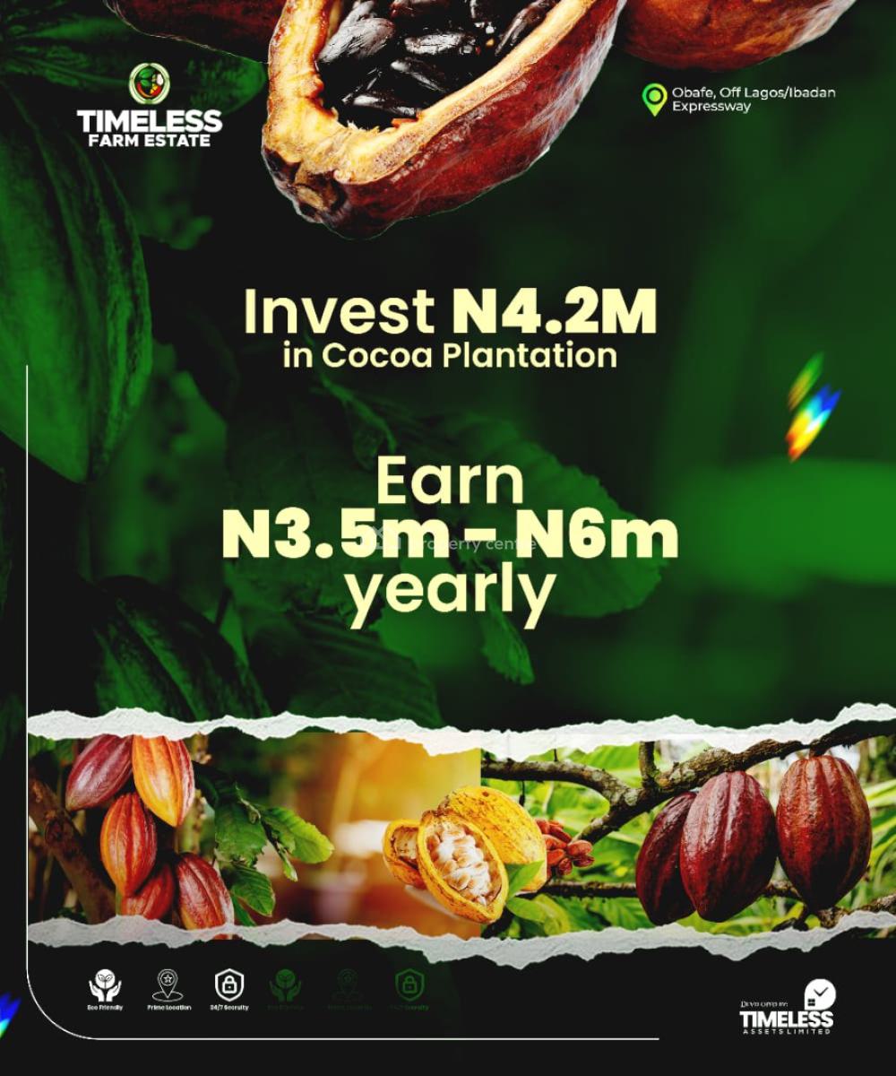 Timeless Farm Estate, Obafemi Owode, Ogun, Commercial Land for Sale