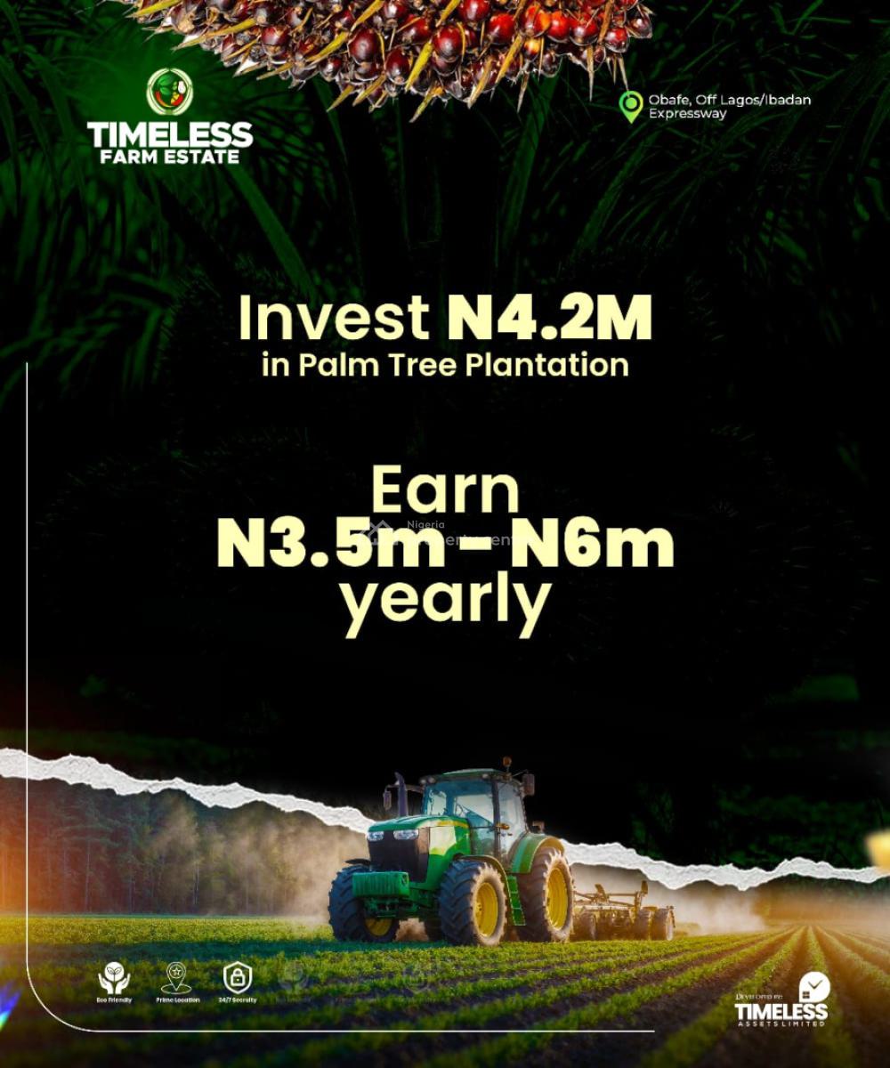 Timeless Farm Estate, Obafemi Owode, Ogun, Commercial Land for Sale