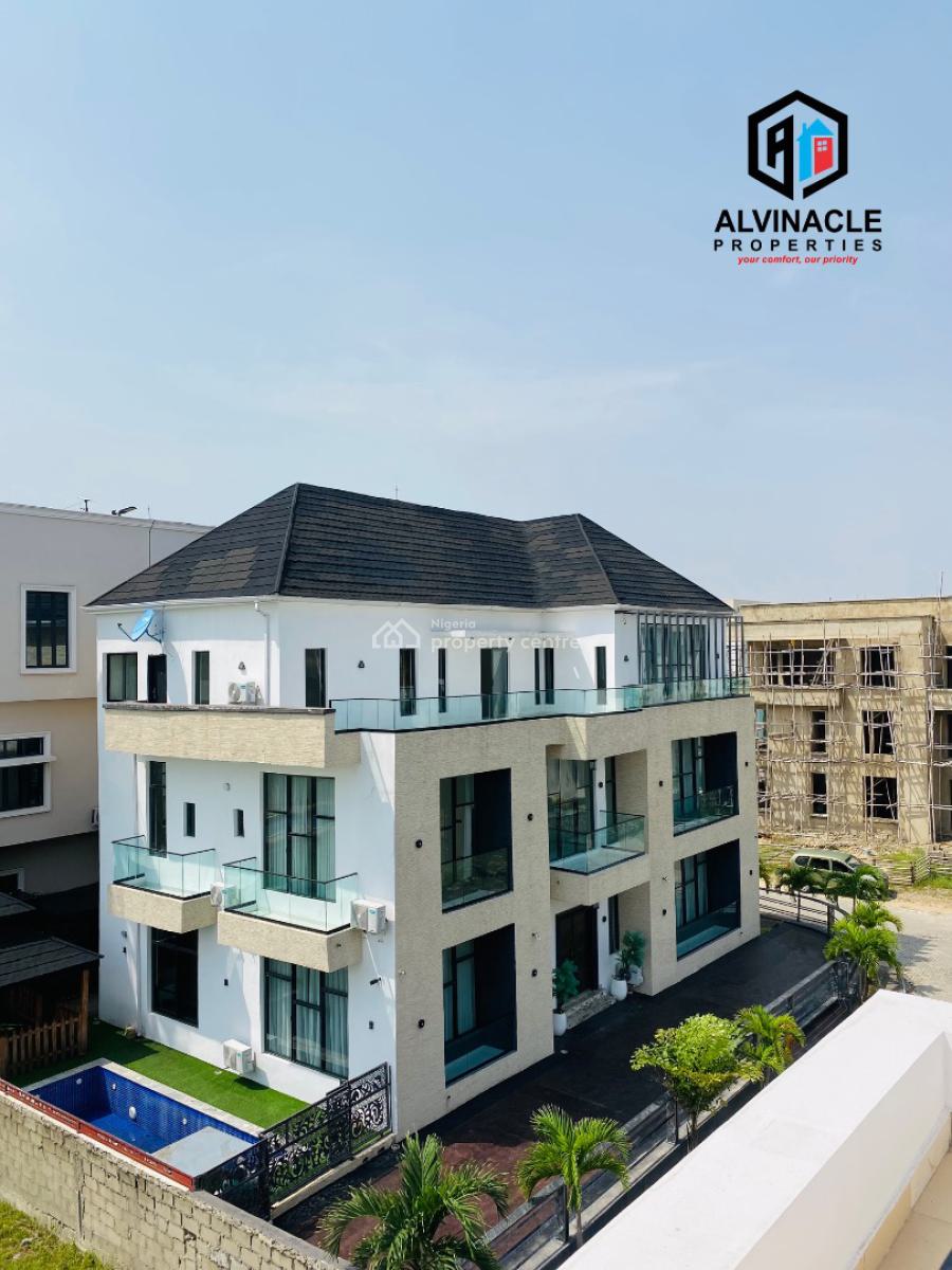 Newly Built 5 Bed Duplex in a Gated Estate, Ikate, Ikate, Lekki, Lagos, Detached Duplex for Sale