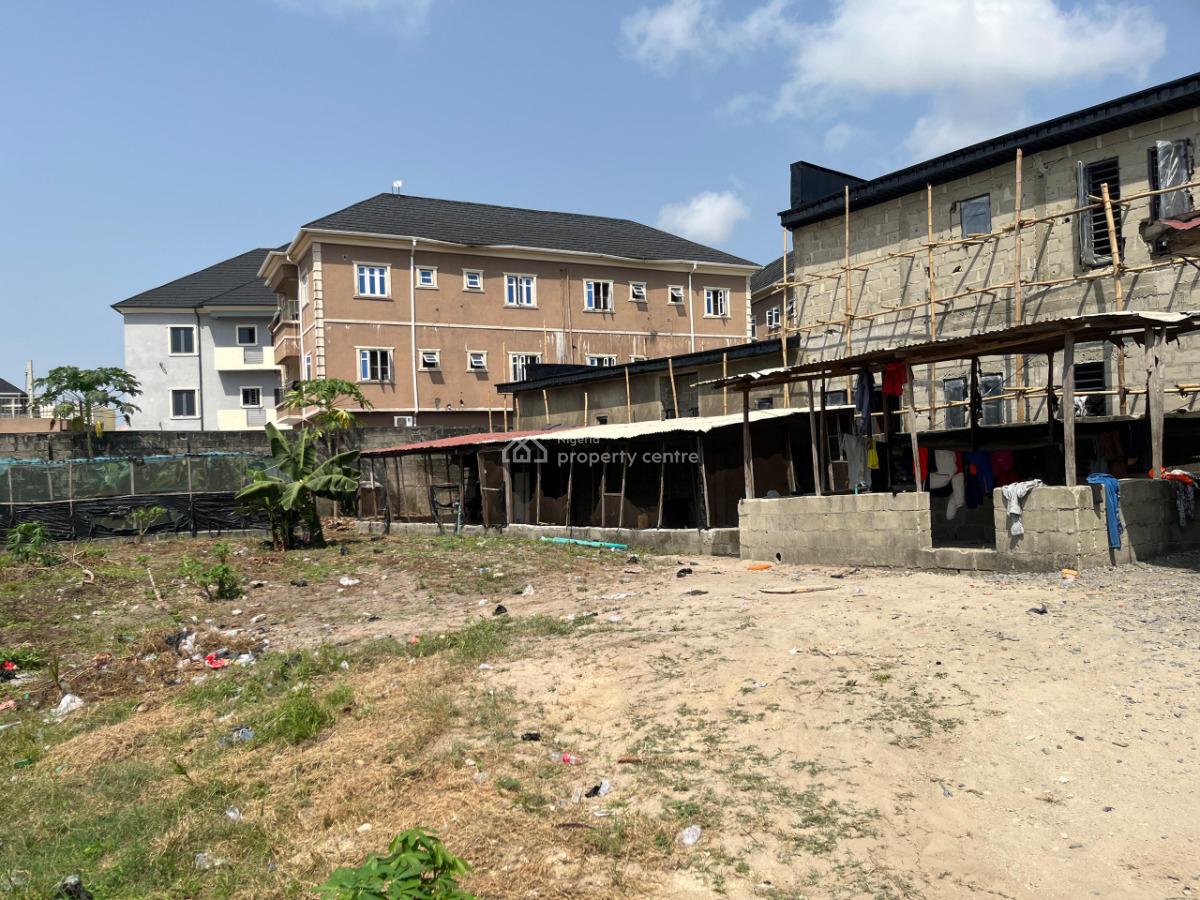 1000 Sqm Fenced Land with C of O Title in Developed Location, Off Sangotedo Road Ogombo, Ogombo, Ajah, Lagos, Residential Land for Sale