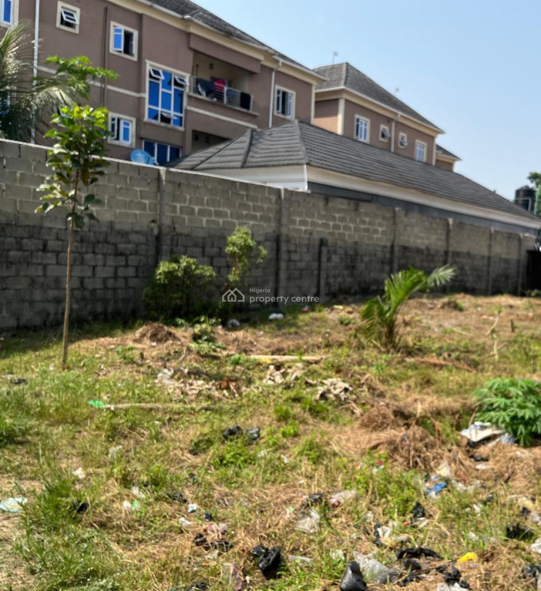 1000 Sqm Fenced Land with C of O Title in Developed Location, Off Sangotedo Road Ogombo, Ogombo, Ajah, Lagos, Residential Land for Sale