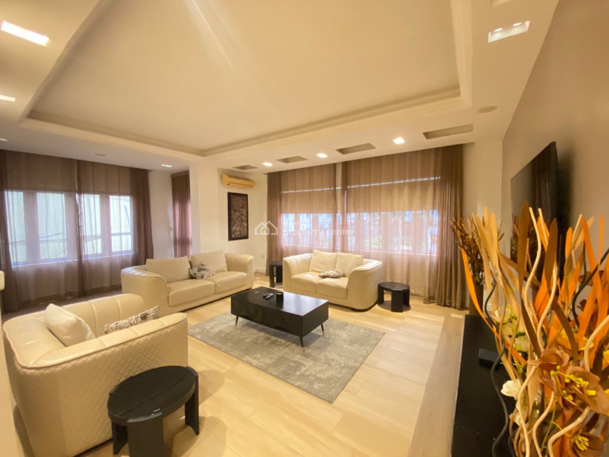 Fully Furnished 3 Bedrooms Apartment with a Maid Room, Ikoyi, Lagos, Flat / Apartment for Rent