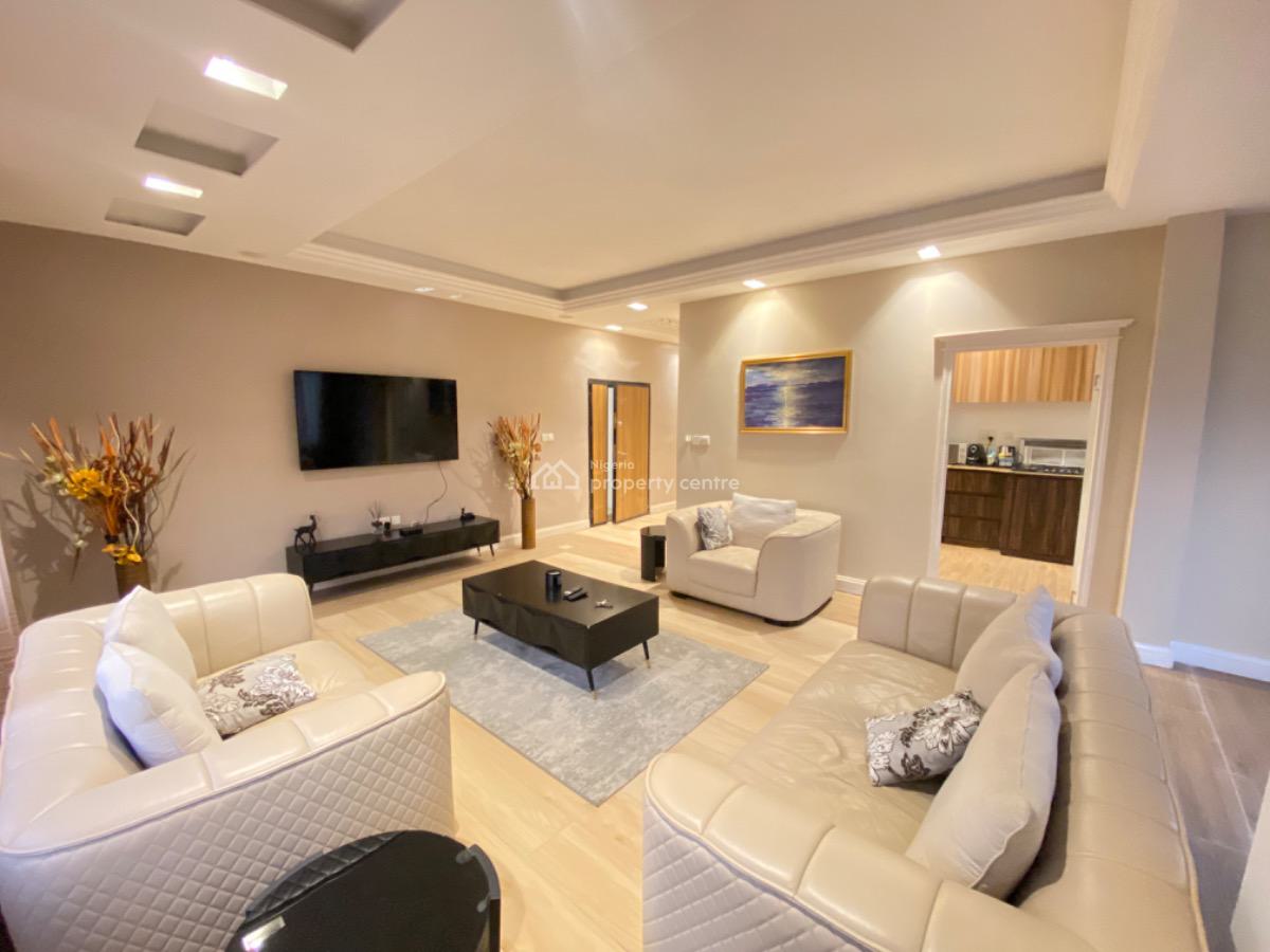 Fully Furnished 3 Bedrooms Apartment with a Maid Room, Ikoyi, Lagos, Flat / Apartment for Rent