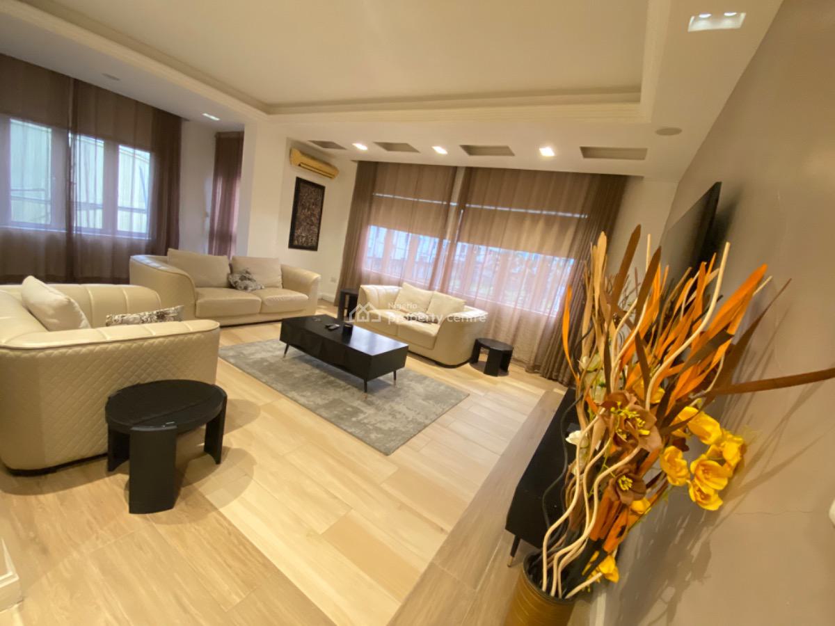 Fully Furnished 3 Bedrooms Apartment with a Maid Room, Ikoyi, Lagos, Flat / Apartment for Rent