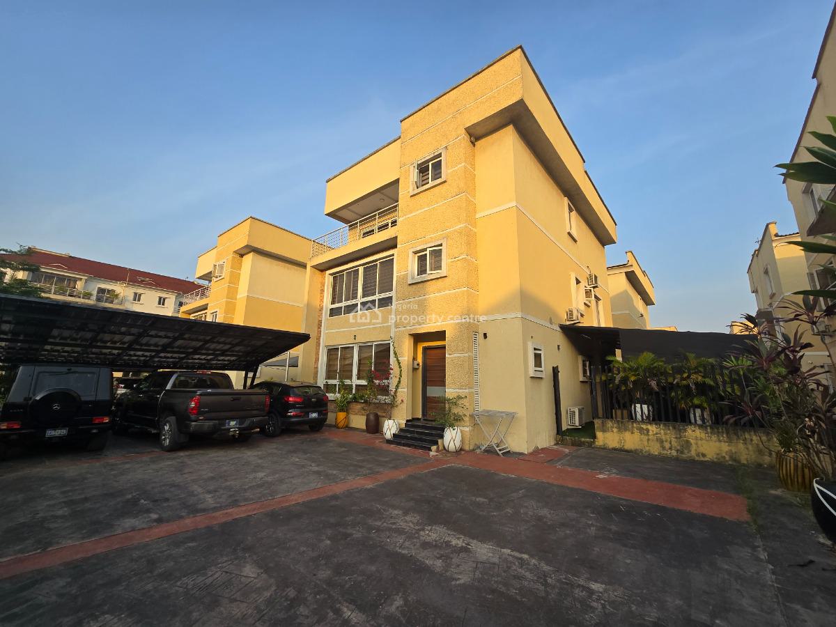 Prestigious & Spacious 6 Bedroom Detached Duplex with Swimming Pool&bq, Western Foreshore Estate, Osapa, Lekki, Lagos, Detached Duplex for Sale