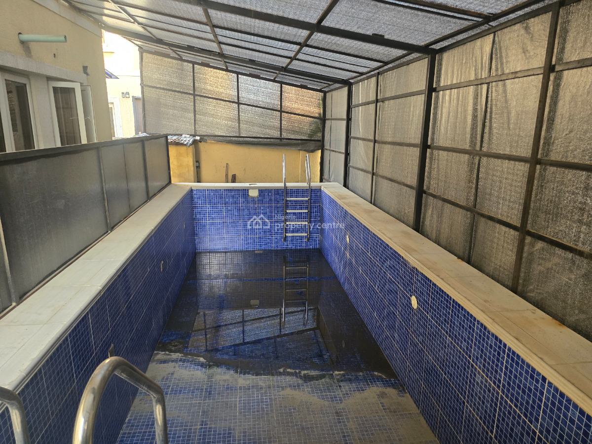 Prestigious & Spacious 6 Bedroom Detached Duplex with Swimming Pool&bq, Western Foreshore Estate, Osapa, Lekki, Lagos, Detached Duplex for Sale