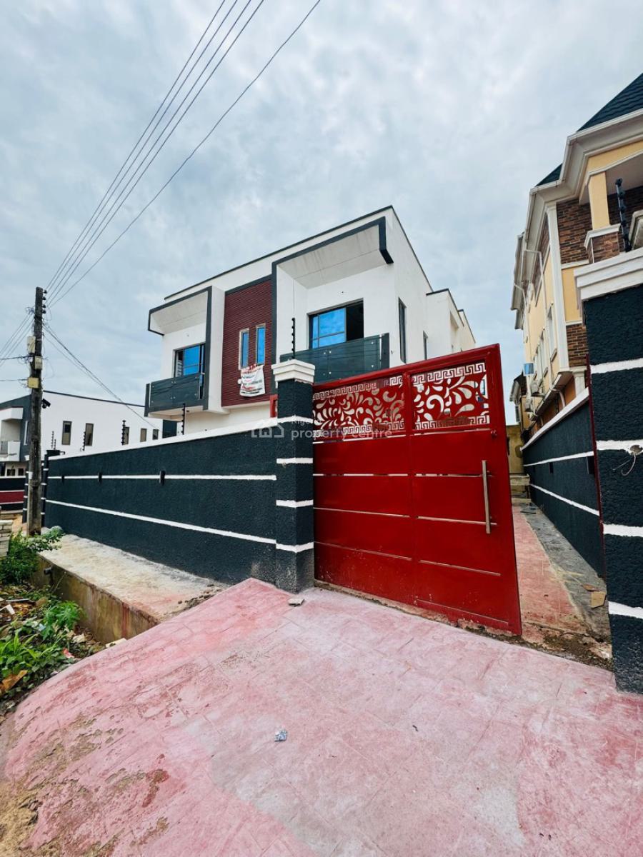 Newly Built 3 Bedroom Semi Detached  Duplex with Bq in Serene Estate, Ogba, Ikeja, Lagos, Semi-detached Duplex for Sale