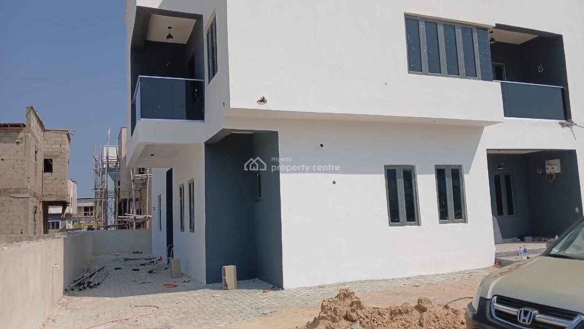Brand New 4bedroom Semi Detached with Bq at Ajah, By Abraham Adesanya Estate, Ajah, Lagos, Semi-detached Duplex for Sale