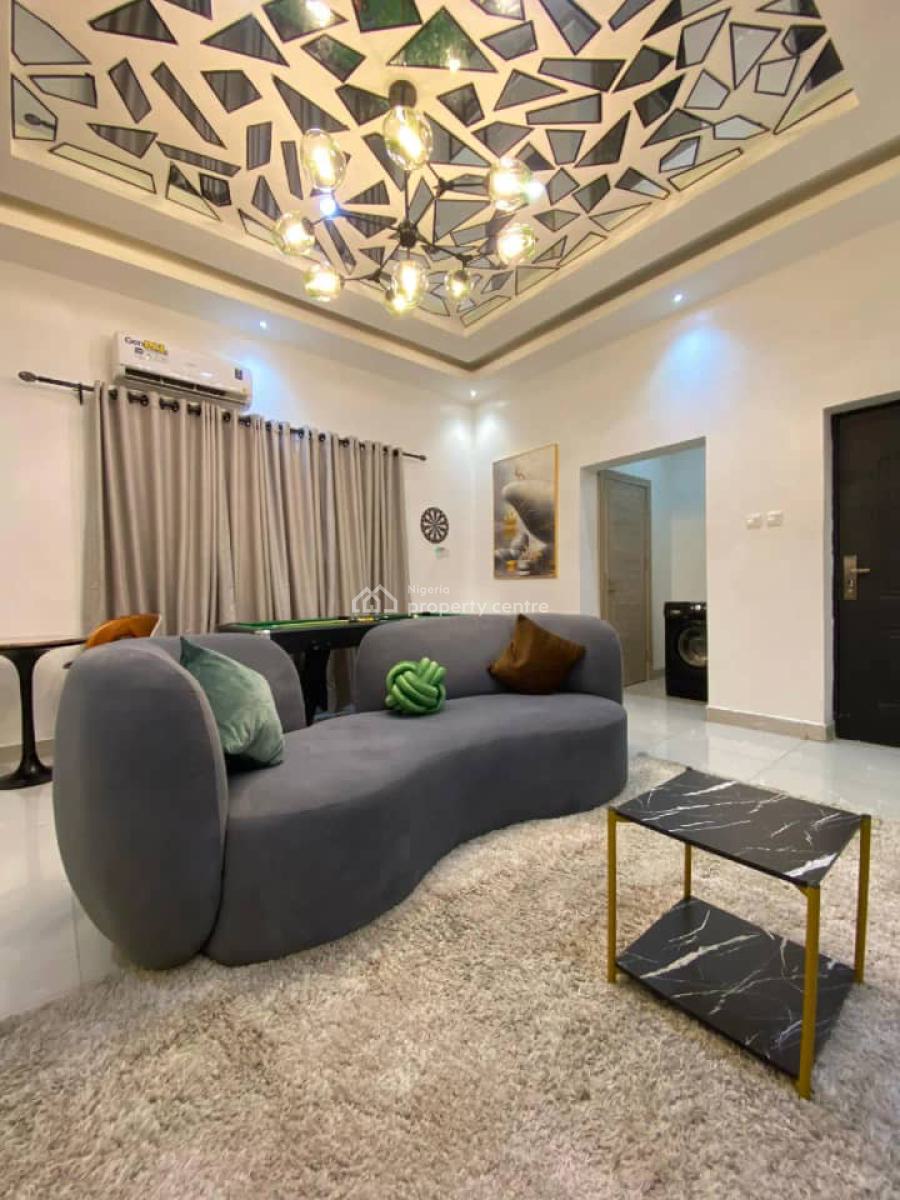 Good Morning   My 1bed in Lekki with Ps 5, Snooker Board , Swimming, Lekki Phase 1, Lekki, Lagos, Flat / Apartment Short Let