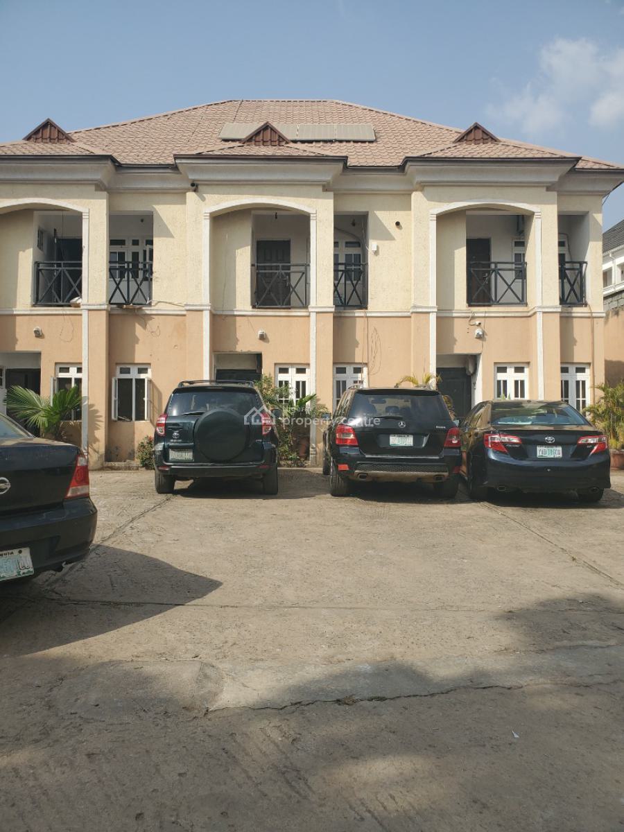 *superclean 2bedroom Terrace Duplex Ensuit, By First Bank, Garki, Abuja, Terraced Duplex for Rent