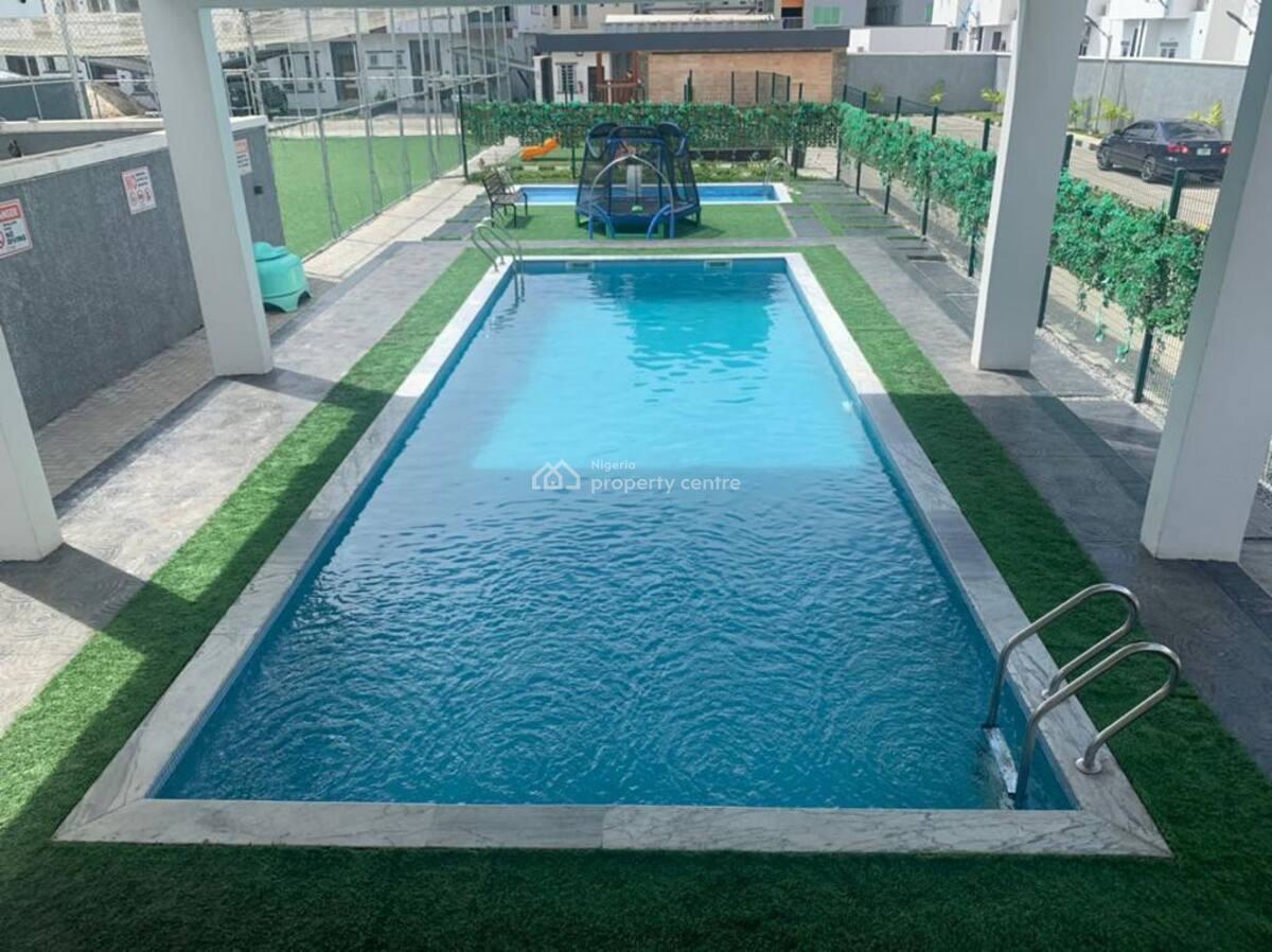 Fully Furnished Luxury 4 Bedroom Semi Detached House + Bq, Pool, Gym, Victoria Bay Estate 3, Ikate Elegushi, Lekki, Lagos, Semi-detached Duplex for Rent