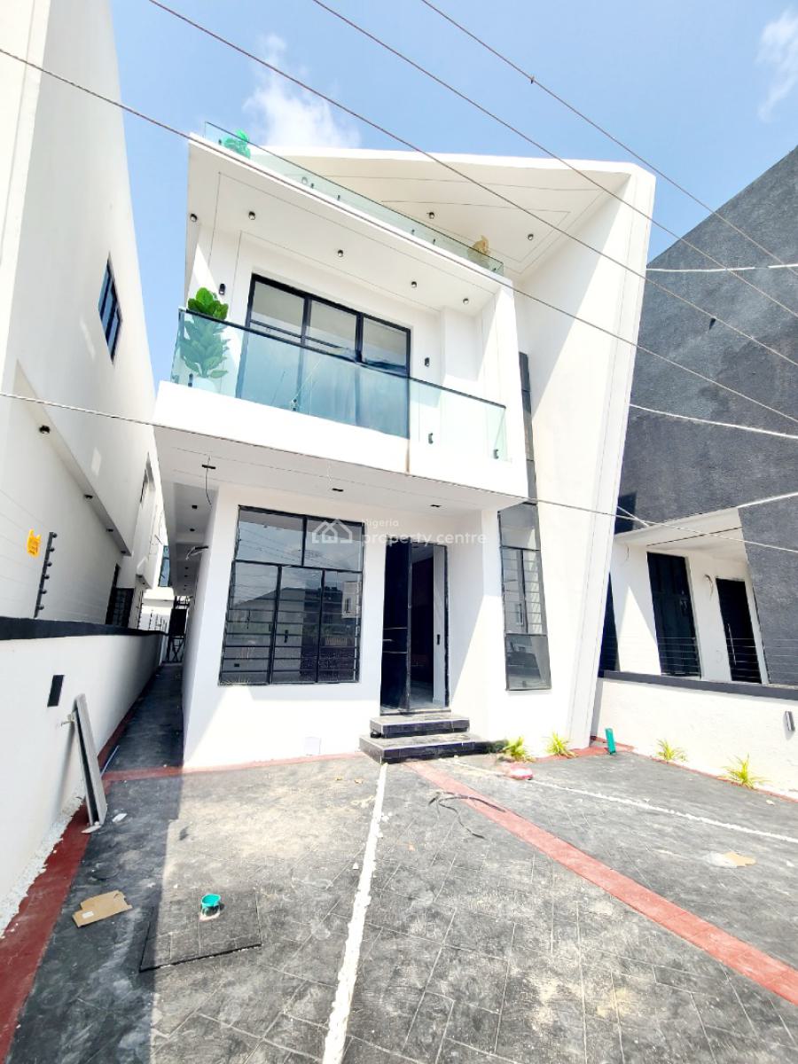 Brand New 4 Bedroom Detached Duplex with Swimming Pool & 1bq, Ikota Gra, Ikota, Lekki, Lagos, Detached Duplex for Sale