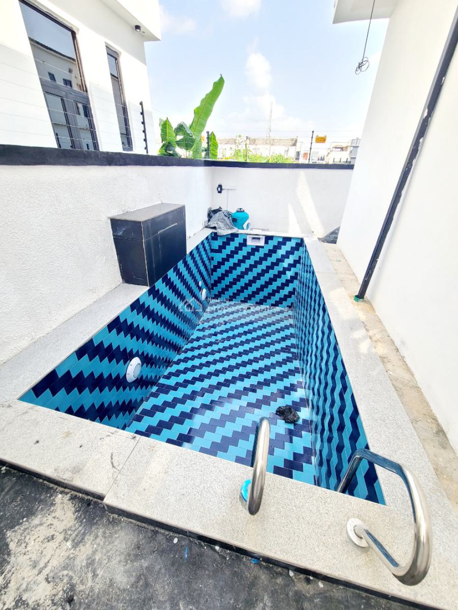 Brand New 4 Bedroom Detached Duplex with Swimming Pool & 1bq, Ikota Gra, Ikota, Lekki, Lagos, Detached Duplex for Sale