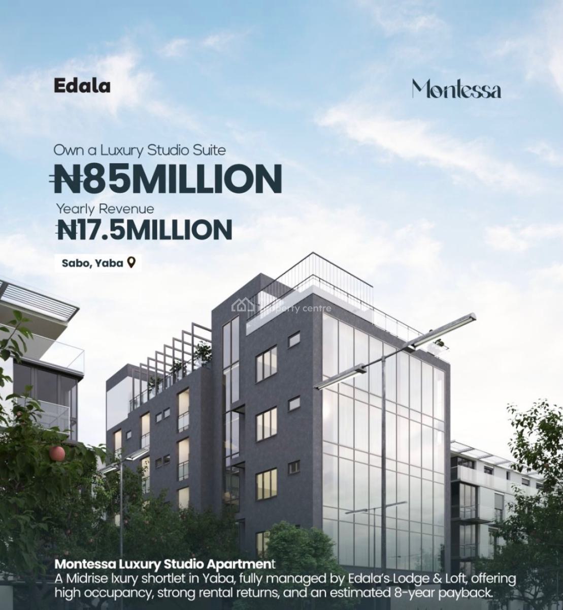 Montessa Apartment. Smart Property Investment Opportunity, Income Generating Assets, Sabo, Yaba, Lagos, Flat / Apartment for Sale