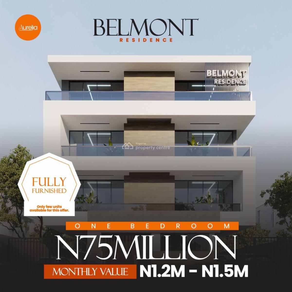 Belmont Residence. Smart Real Estate Investment Opportunity ., High Yield Income and Investment Apartments, Akoka, Yaba, Lagos, Flat / Apartment for Sale