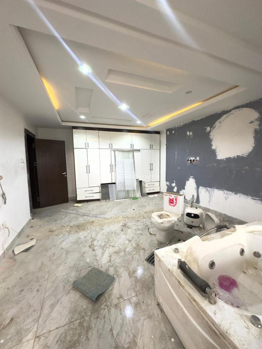 Spacious 4 Bedroom Terrace Duplex with a Bq Tarred Road, Jahi, Abuja, Terraced Duplex for Rent