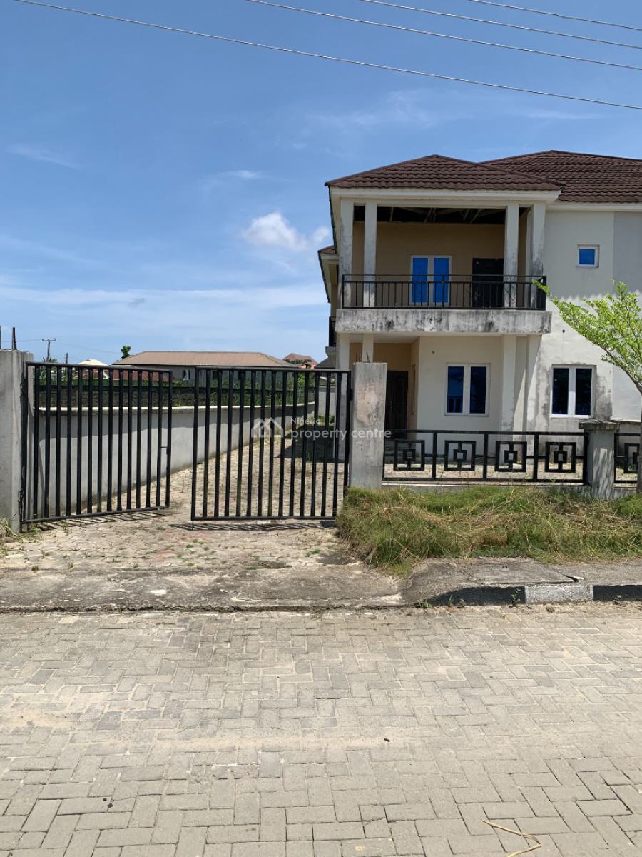 4 Bedroom Duplex with a Big Bq, Abijo, Amity Estate, Ajah, Lagos, Semi-detached Duplex for Sale