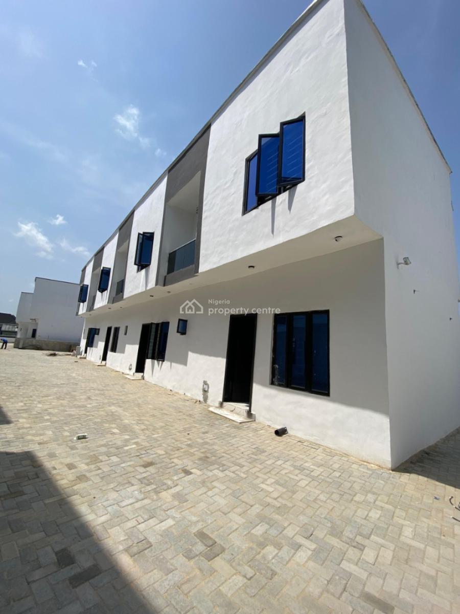 3 Units of 2 Bedroom Terrace Duplex with Bq, Abraham Adesanya, Ajah, Lagos, Terraced Duplex for Sale