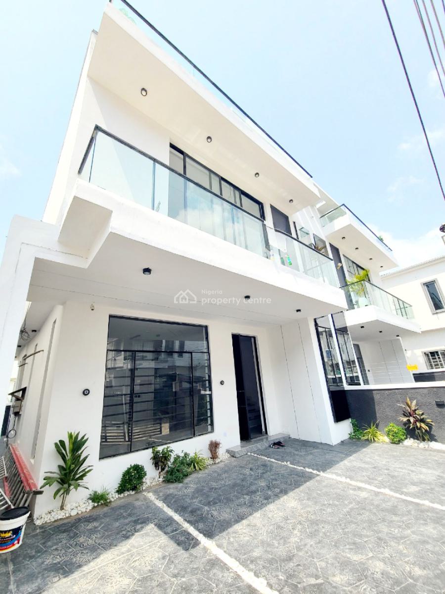 Brand New 4 Bedroom Semi Detached Duplex with 1bq, Ikota Gra Estate, Ikota, Lekki, Lagos, Semi-detached Duplex for Sale