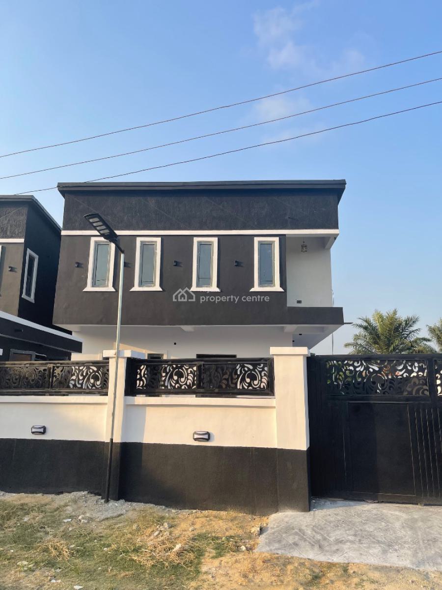 Decent 3 Bedroom Duplex with Security House, Phase 2, Oribanwa, Ibeju Lekki, Lagos, Detached Duplex for Sale