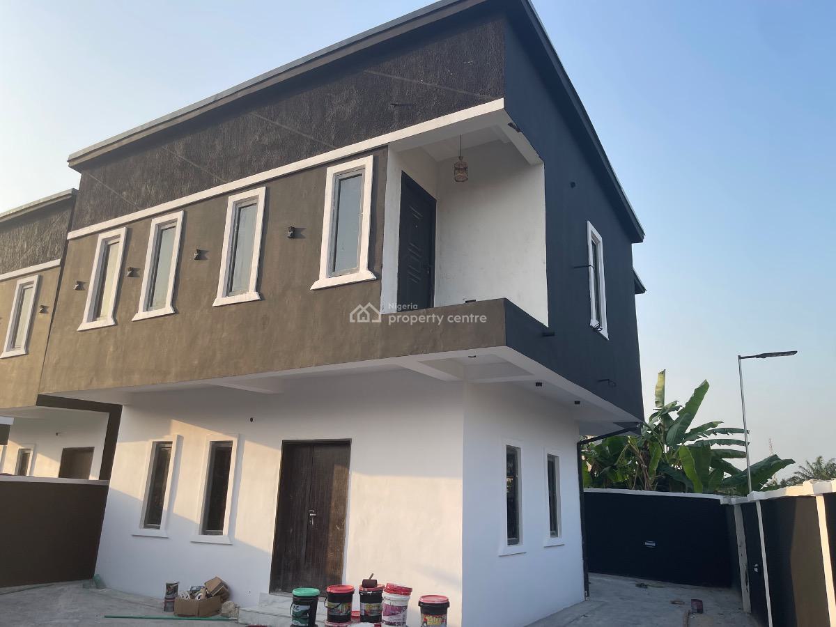 Decent 3 Bedroom Duplex with Security House, Phase 2, Oribanwa, Ibeju Lekki, Lagos, Detached Duplex for Sale
