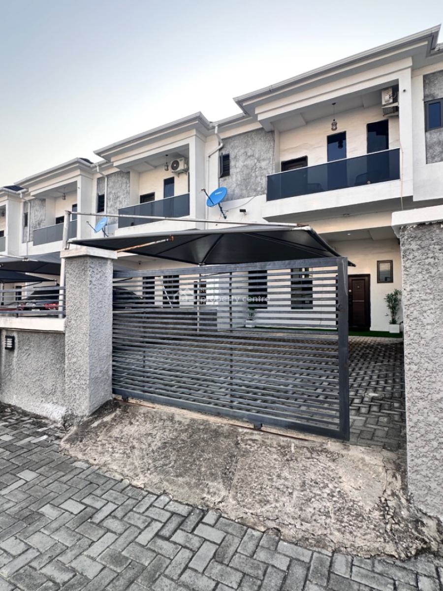 Clean 4bedroom Duplex, Orchid Road By Chevron Toll Gate, Lekki, Lagos, Semi-detached Duplex for Rent