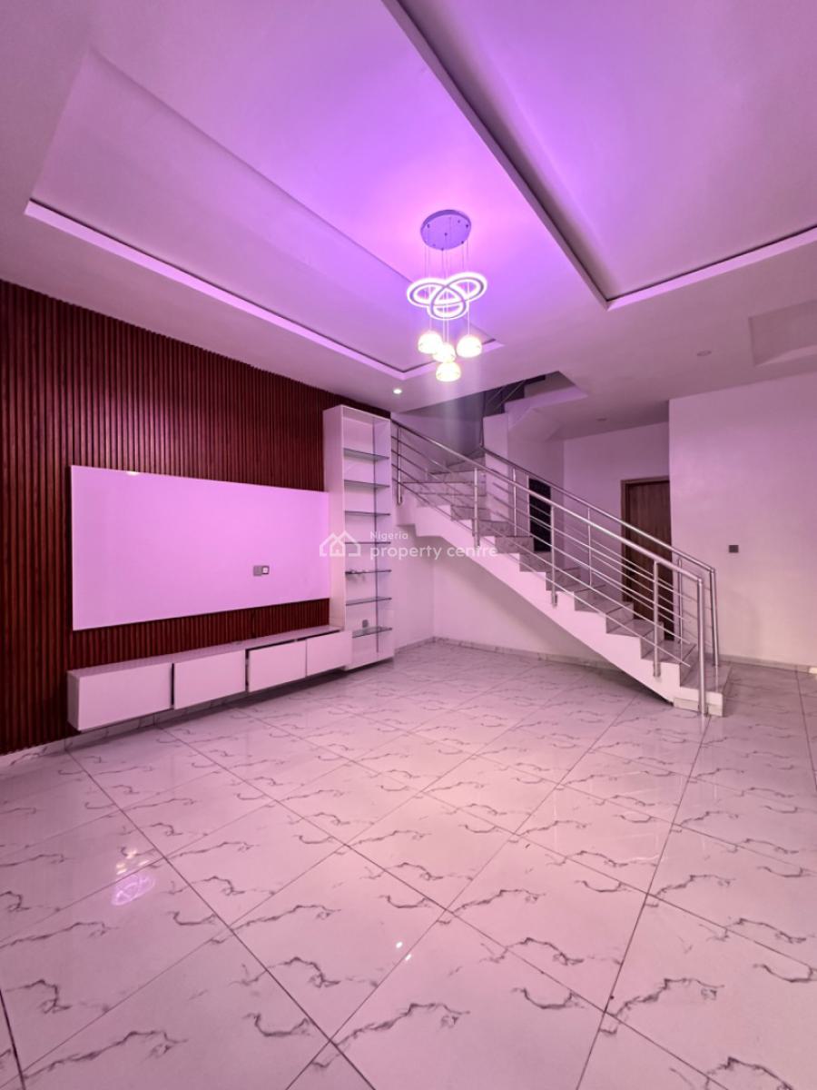 Clean 4bedroom Duplex, Orchid Road By Chevron Toll Gate, Lekki, Lagos, Semi-detached Duplex for Rent