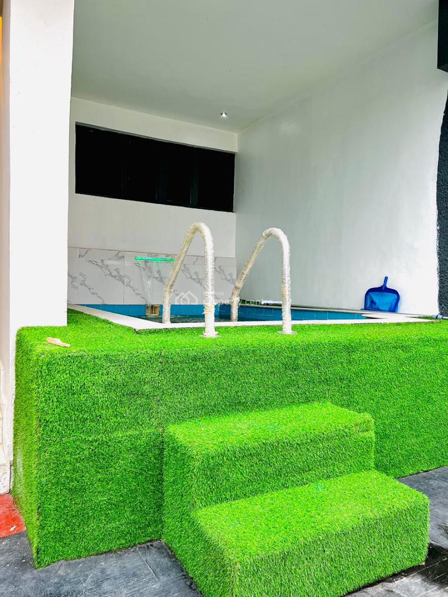 Fully Furnished 4bedrooms Semi Detached Duplex with Swimming Pool, Ikate, Lekki, Lagos, Semi-detached Duplex for Rent