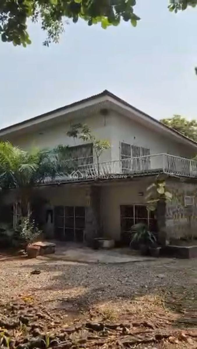 Detached House with 3rooms Bq and Lockup Garage, Off Adeyemi Lawson Street, Old Ikoyi, Ikoyi, Lagos, Detached Duplex for Sale