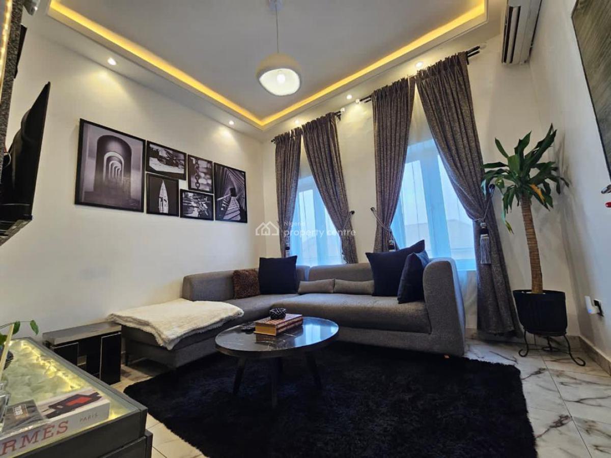 Furnished & Service 4 Bedroom Terrace Duplex with Inverter in, Ikota, Ikota, Lekki, Lagos, Terraced Duplex for Rent