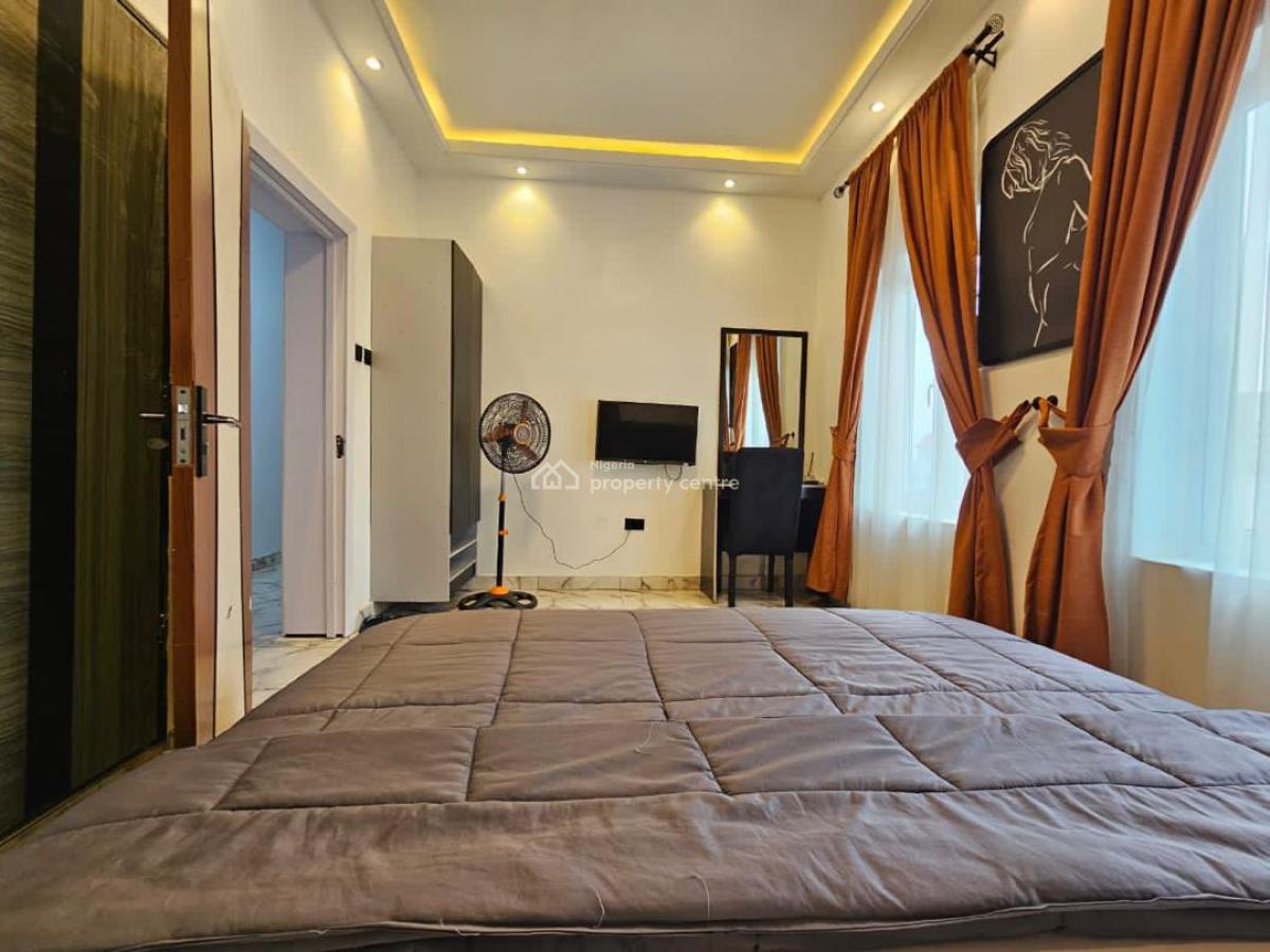 Furnished & Service 4 Bedroom Terrace Duplex with Inverter in, Ikota, Ikota, Lekki, Lagos, Terraced Duplex for Rent