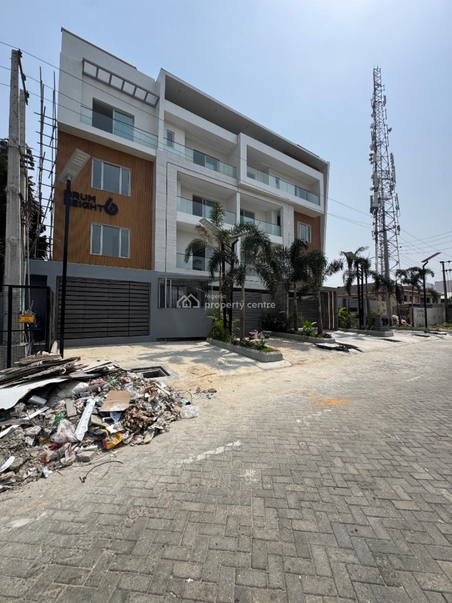 Sophisticated 2 Bedroom Apartment with Elevator, Pool, Gym, a Well Designed Epitome for Modern Living Perfect for Shortlet/airbnb, Lekki Phase 1, Lekki, Lagos, Flat / Apartment for Sale