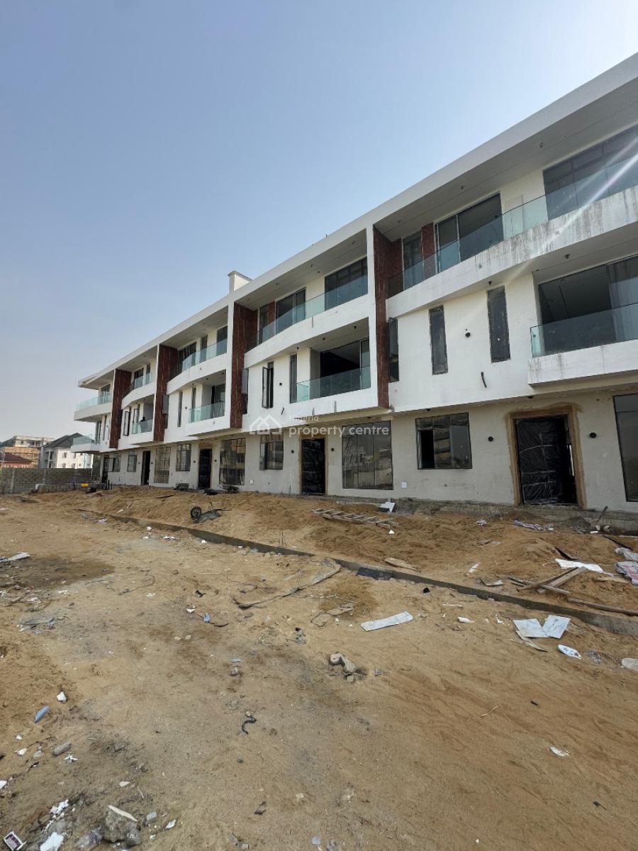 Luxury 5bedroom Terrace Duplex with Private Compound, with Pool & Bq, Secure and Serene, Lekki Phase 1, Lekki, Lagos, Terraced Duplex for Sale