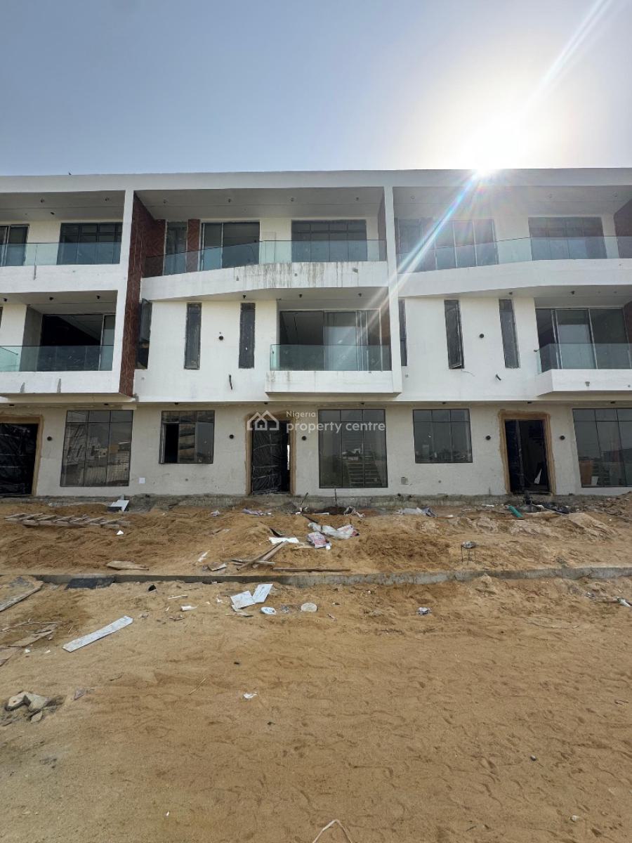 Luxury 5bedroom Terrace Duplex with Private Compound, with Pool & Bq, Secure and Serene, Lekki Phase 1, Lekki, Lagos, Terraced Duplex for Sale
