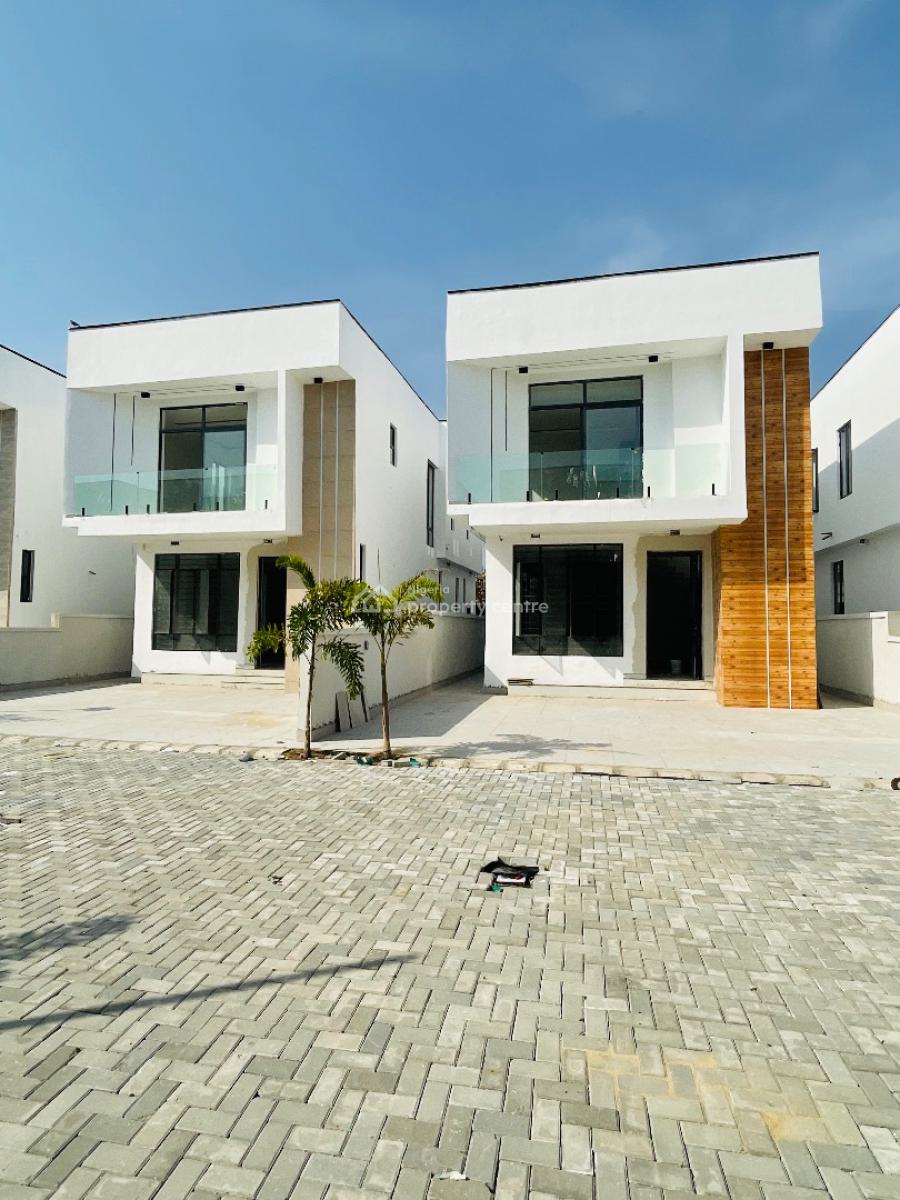 Well Spacious Brand New 4 Bedroom Fully Detached Duplex with Bq, Orchid Road, Lekki, Lagos, Detached Duplex for Sale