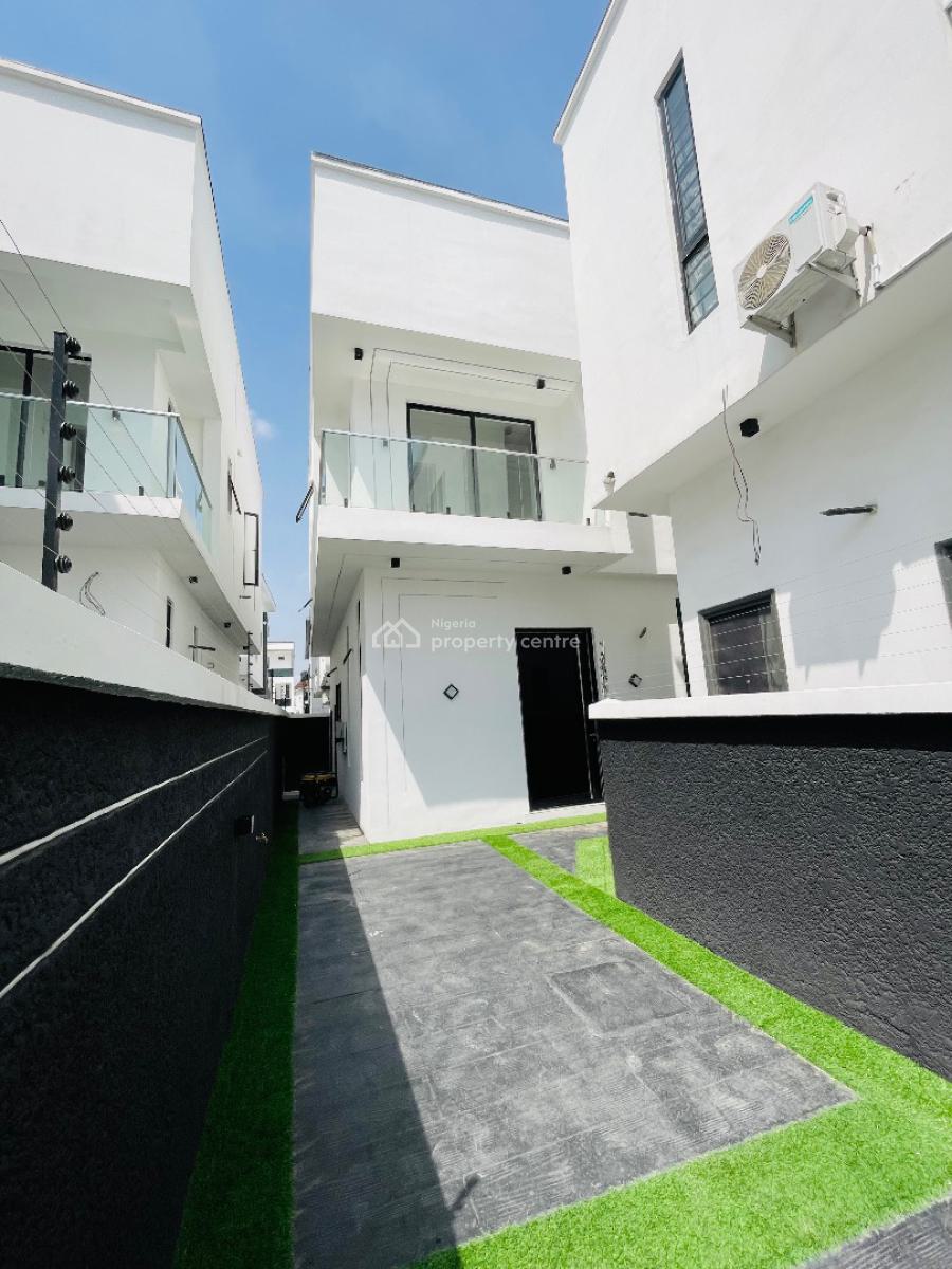 Brand New 4 Bedroom Duplex with Bq, Chevron, Lekki, Lagos, Semi-detached Duplex for Sale