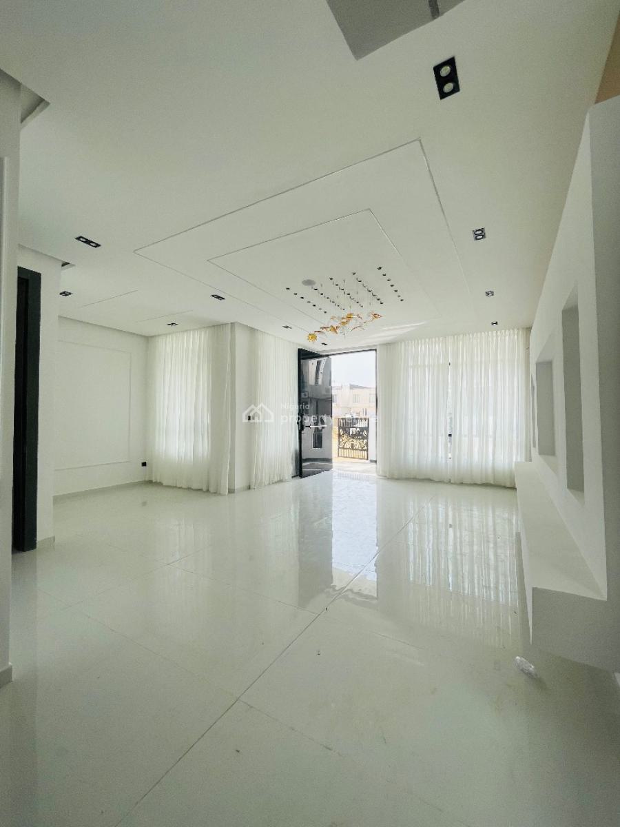 Brand New 4 Bedroom Detached Self Compound Duplex with Bq, Chevron, Lekki, Lagos, Detached Duplex for Sale