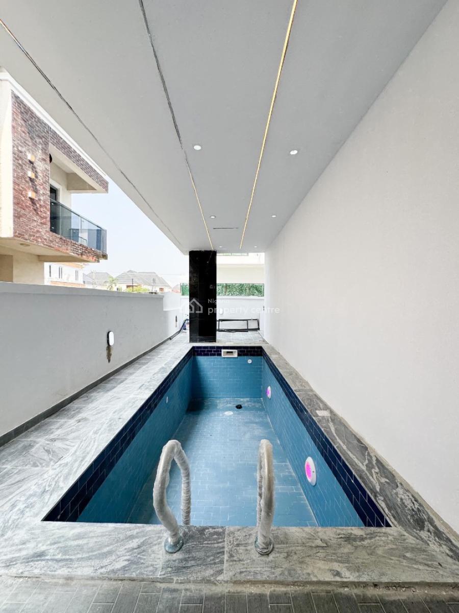 Stunning 5 Bedroom Detached Duplex with Swimming Pool and Bq, 2nd Toll Gate, Lekki, Lagos, Detached Duplex for Sale